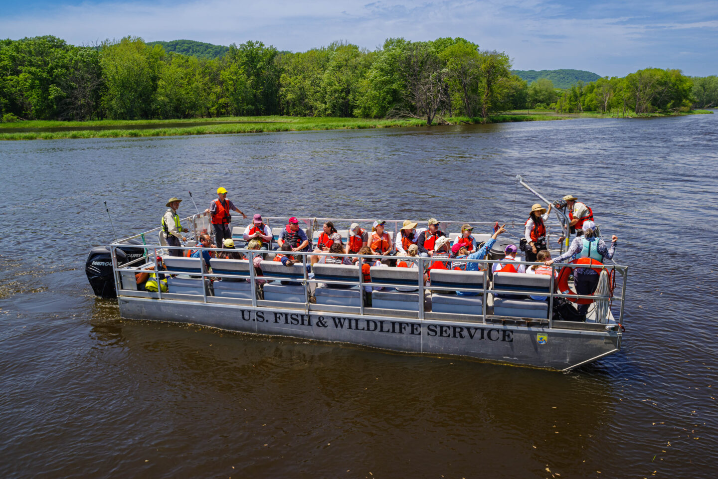 State Legislators Tour Floodplain Forests on the Mississippi River by ...